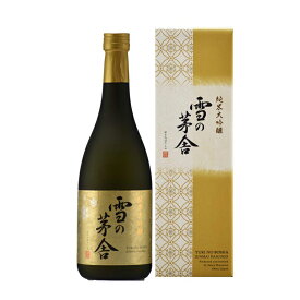 雪の茅舎　純米大吟醸　720ml【取寄せ】箱入 日本酒 清酒 四合瓶 秋田 齋彌酒造店 ゆきのぼうしゃ