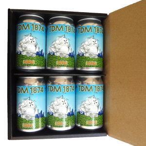 TDM 1874 Brewery �N���t�g�r�[�� IPA 350ml × 6�{�Z�b�g �y�v�①�z �������� �M�t�g �ʃr�[�� ���l �A�C�s�[�G�[