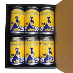 TDM 1874 Brewery Ntgr[ Pale Ale 350ml × 6{Zbg yv①z  Mtg ʃr[ l y[G[