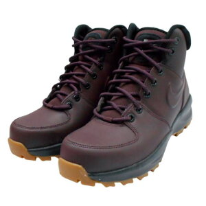 NIKE �i�C�L �}�m�A���U�[ �n�C�J�b�g�X�j�[�J�[HF7095-600 NIKE MANOA LEATHER BURGUNDY CRUSH / BK