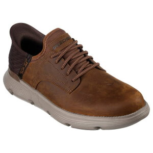 SKECHERS Hands Free Slip-ins GARZA-GERVIN 205046 CDB�X�P�b�`���[�Y �X���b�v�C���Y �����b�N�X�h�t�B�b�g �K���U - �K�[�r�� �����Y �J�W���A�� �X�j�[�J�[ �u���E��
