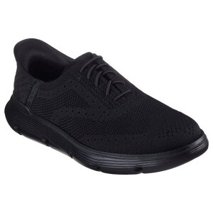 SKECHERS Hands Free Slip-ins GARZA-PALMA 205303 BBK�X�P�b�`���[�Y �X���b�v�C���Y �K���U - �p���} �����Y �E�C���O�`�b�v �I�b�N�X�t�H�[ �J�W���A�� �V���[�Y �u���b�N