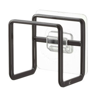 山崎実業 tower フィルムフック スポンジホルダー タワー スポンジ置き スポンジ ホルダー 置き スポンジラック シンク 流し台 キッチンパネル 水切り 浮かせる キッチン 洗面所 フィルムフッ