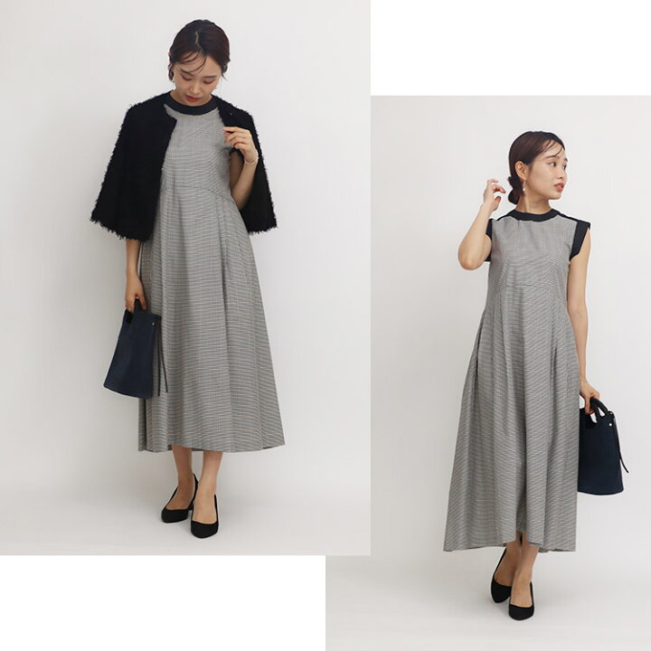 楽天市場】【sale】小さいサイズ ワンピース ツイルガンクラブチェック  