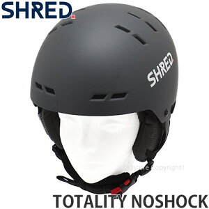 21-22 シュレッド トータリティー ノーショック SHRED TOTALITY NOSHOCK 2022 スノーボード ヘルメット プロテクター スキー スノボ アジアンフィット SNOWBOARD HELMET カラー:GREY
