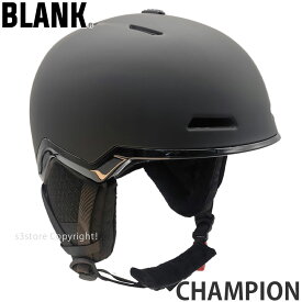 ブランク チャンピオン BLANK CHAMPION ヘルメット スケートボード スケボー スポーツ 安全 通気性 耐衝撃性 軽量 ベンチレーション SKATEBOARD カラー:BLACK MATT
