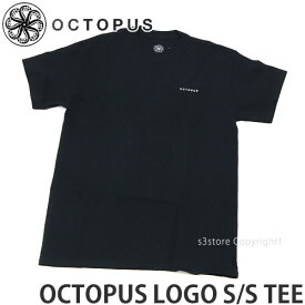オクトパス オクトパス ロゴ ティー 【OCTOPUS OCTOPUS LOGO S/S TEE】 Tシャツ 半袖 トップス 服 サーフィン アパレル カラー:Black/Black
