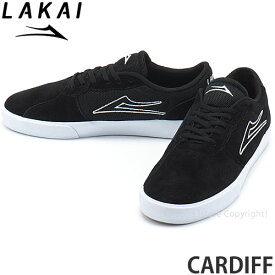 ラカイ カーディフ LAKAI CARDIFF スケートボード スケボー シューズ スニーカー 靴 スケシュー ストリート 耐久性 メンズ SKATEBOARD SHOES STREET MENS カラー:Black Suede
