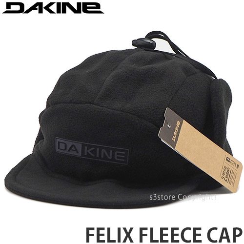 S3STORE エススリーストア 21-22 ダカイン フェリックス フリース キャップ DAKINE FELIX FLEECE CAP スノボー 帽子 スノーボード Retro SNOWBOARD 2022 ウェア スキー カラー:Black 新発売 サイズ:OS 新色 アクセサリー