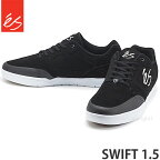 エス スウィフト 1.5 eS SWIFT 1.5 スニーカー シューズ 靴 スケシュー スケートボード スケボー カラー:BLACK/WHITE/GUM