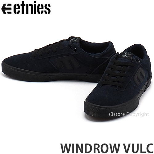 エトニーズ ETNIES ウィンドロウ バルク WINDROW VULC スニーカー シューズ 靴 スケートボード スケボー スケシュー SKATEBOARD カラー:NAVY/BLACK