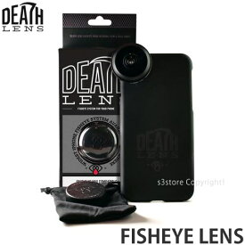 デスレンズ DEATH LENS フィッシュアイレンズ FISHEYE LENS スマホ ケース 魚眼 撮影 動画 携帯 スケートボード インスタ ツイッター SNS SKATEBOARD サイズ:iPhone XS MAX