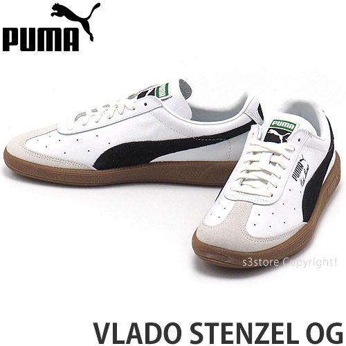 プーマ PUMA ヴラド シュテンツェル VLADO STENZEL OG スニーカー 靴 シューズ メンズ MENS SHOES デイリーユース タウンユース カラー:Puma White-Puma Black-Gum