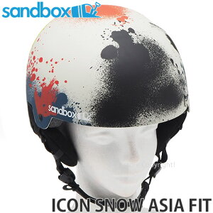 サンドボックス SANDBOX アイコン スノー アジアンフィット ICON SNOW ASIA FIT スノーボード スノボ スキー ヘルメット プロテクター SNOWBOARD カラー:Studio (Matte)