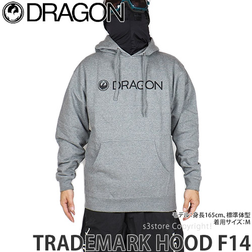 楽天市場】ドラゴン DRAGON トレードマーク フード TRADEMARK HOOD F14 