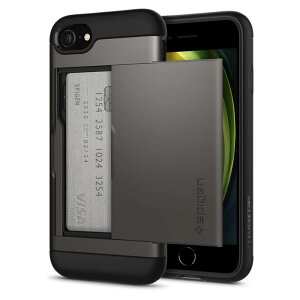 Spigen iPhone SE3 SE2 y3/2z P[X ϏՌ 蒠^ J[h [ iPhone8/7p wh~ MILKi擾 h~ Ռz CX[d XEA[}[ CS 042CS20453 (K^)