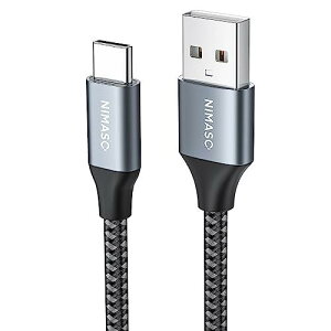 NIMASO USB Type C P[u 0.3myQC3.0Ή 3A}[dz ^Cvc [dP[u iPad ProASonyAGalaxyAHuawei ̑Android  USB-C @Ή NCA20L172
