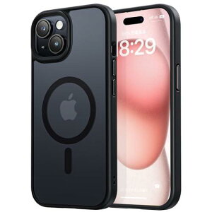 NIMASO P[X MagSafe Ή iPhone15p P[X }Olbg }OZ[tΉ Jo[ ~ }bgdグ Sʕی ϏՌ ČRMILKi擾 CX[d Xgbvz[t ACtH15