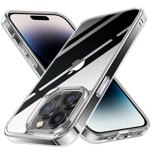NIMASO �P�[�X iPhone 14 Pro Max �p�J�o�[ �w�ʋ��� �K���X ���ʃo���p�[ TPU �A�C�t�H��14promax �p�N���A �J�o�[ �ČRMIL�K�i �ϏՌ� NSC22H509