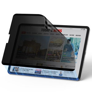 ESR iPad Air 第5世代 フィルム iPad Pro 11インチ (2022/2021/2020/2018)とiPad Air 第4世代専用 30°覗き見防止 マグネット式覗き見防止保護フィルム iPad ペーパーライクフィルム 取り外し可能 再利用可能