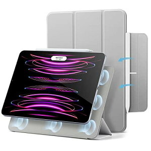 ESR iPad Pro 12.9 �P�[�X ipad pro �P�[�X 12.9�C���` ��6/5/4����(2022/2021/2020���f��) �}�O�l�b�g�X�z���� Pencil2�Ή� �O�܂�X�^���h �I�[�g�X���[�v�E�E�F�C�N iPad Pro 12.9 Rebound ���C�P�[�X �O���[