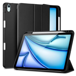 ESR iPad Air 11C`(M2) P[X(2024) iPad Air 5/4 P[X (2022/2020) yVz_[t Pencil Pro CX[dΉ O܃X^h _ ubN