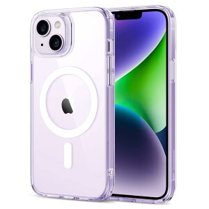 ESR iPhone14 �P�[�X iPhone13�P�[�X MagSafe�Ή� �ϏՌ� �ČRMIL�K�i ���ɋ����w�� ���C�����X�[�d �X�g���b�v�z�[���t�� iphone14 13 �P�[�X �A�C�t�H�� 13 14�p HaloLock���� �n�C�u���b�h���C�P�[�X 6.1�C