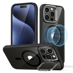 �y�f�U�C����܃V���[�Y�I�zESR iPhone 15 Pro Max �P�[�X MagSafe�Ή� �B���X�^���h �����\ ���C�����X�[�d�Ή� �ČRMIL�K�i �ϏՌ� ���h�~ �y�� �X�}�z�P�[�X ���������x ��phone15pro max �P�[�X 6.7