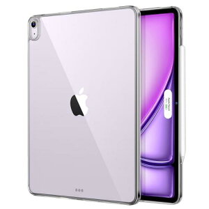 ESR iPad Air 13�C���` �P�[�X M2 2024��p ���^�y�� �ϏՌ��E�ϗ����ی�E�ω��� �n�C�u���b�h�P�[�X �n�[�h�w�ʂƃ\�t�g�t���[�� Pencil Pro/USB-C�Ή� Classic�V���[�Y �N���A�u���b�N