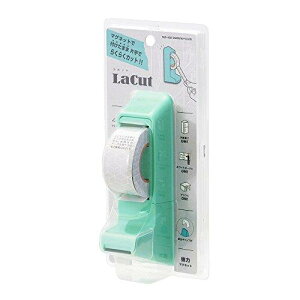 サンスター文具 マグネット付き テープカッター ラカット ミントグリーン S4832469