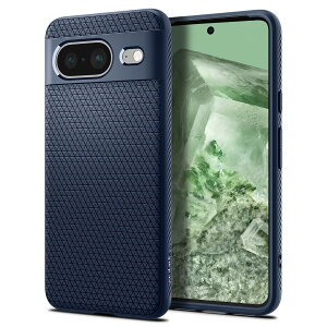 Spigen Google Pixel 8 �P�[�X ���L�b�h�E�G�A�[ (�l�C�r�[�E�u���[)