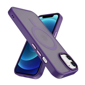 PinLiSheng iPhone 12 12Pro MagSafe�Ή� �P�[�X �}�b�g ������ �����{�^�� �ϏՌ� ���ɗD�����G�� �w��h�~ �ČRMIL�K�i ���ϖh�~ �X�g���b�v�z�[���t�� �X�}�z�P�[�X iPhone 12 12Pro,�p�[�v��