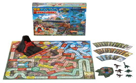 恐竜ボードゲーム ボルケーノ大噴火 【大迫力の噴石が恐竜たちを襲う！】 ビバリー 2～6人用