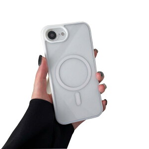 ZTOFERA for iPhone 16e �}�O�l�e�B�b�N �P�[�X, �݊��� �� �}�O�Z�[�t ���C�����X �[�d, ���� �A���`�X�N���b�` �N���A �o�b�N �ϏՌ� TPU �o���p�[ �d�b �J�o�[ - ����