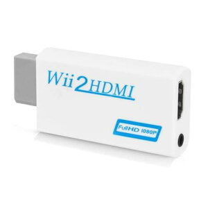 SZSL Wii to HDMI �ϊ��A�_�v�^ wii to hdmi�R���o�[�^�[720p/1080p�ɕϊ� 3.5mm�I�[�f�B�I wii 2 hdmi �R���g���[���[ �R���o�[�^�[ wii hdmi �P�[�u��