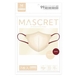 [GCt] MASCRET7(1obN) oCJ[}XN }XN 3d}XN sDz ̃}XN J[}XN }XN F}XN oCJ[  x[W J[  傫 e}X
