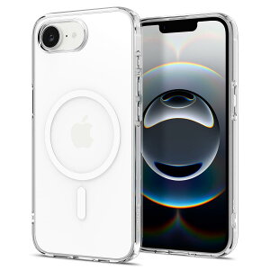 Spigen yn18N̋Zṕz iPhone 16e P[X MagSafeANZT[Ή }Olbg NA Xgbvz[  TPU \tg op[ ϏՌ ČRMILKi LbhENX^E}OtBb