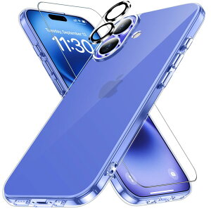 iPhone16 �P�[�X �N���A �ϏՌ� �K���X�t�B�����ƃJ�����t�B�����t�� �A�C�t�H��16�P�[�X �ČRMIL�K�i �ϋv�� ���΂ݖh�~ �A�C�z��16 �X�}�z�P�[�X ���C�����X�[�d�Ή� �����ق�16 �X�}�z�P�[�X 