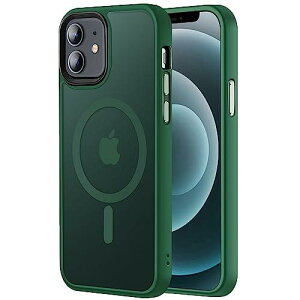 yČRKiEMagSafeΉzGtsoho iPhone 12 / 12 Pro p P[X  }Olbg ϏՌ }bg ΂݂Ȃ Xgbvz[t }OZ[tΉ CAX[dΉ O[ 