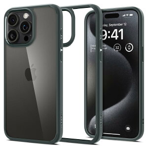 Spigen yn18N̋Zṕz iPhone 15 Pro Max P[X NA Xgbvz[ ČRMILKi EgEnCubh ACS06574 (ArXEO[)