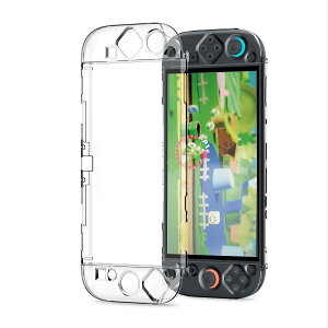 Spigen Switch2対応クリアケース ドック対応 保護カバー 透明 PC素材 エア・フィット ACS09311(クリスタル・クリア)