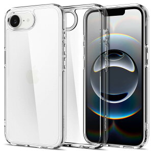 Spigen �y�n��18�N�̋Z�p�́z iPhone 16e �P�[�X �N���A ���� �X�g���b�v�z�[�� �ČRMIL�K�i �o���p�[ �ϏՌ� �E���g���E�n�C�u���b�h ACS09160 (�N���X�^���E�N���A)