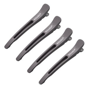 KISARG �_�b�J�[�� �����Y ���f�B�[�Y���p �w�A�s�� �w�A�N���b�v ���e�t �v���p �O�� ������ �N���b�v �u���b�L���O �Ղ����Ȃ� �傫�� 4�{�Z�b�g����O���[