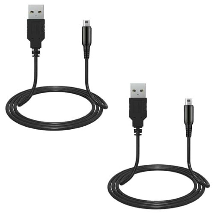 楽天市場】DELUXEFOX 3DS 充電器 3DS 充電ケーブル (2本セット) USB 