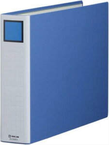 キングジム キング ファイル スーパードッチ 脱・着イージー 600枚収納 A3ヨコ 青 3406EA-B
