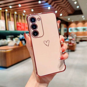 QLTYPRI Galaxy S24 FE �P�[�X SCG30 TPU �J�o�[ �n�[�g�͗l ������� �؍� ���� ���� �l�C ���^ �y�� �ϏՌ� �X�}�z�P�[�X �����Y�ی� �����h�~ ���C�����X�[�d�Ή� �X�g���b�v�z�[���t�� �M�����N