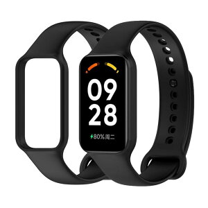 [�T���R�X] �V���I�~ Redmi Smart Band 2 �����o���h 2�Z�b�g Xiaomi Band 8 Active �����o���h ���v�x���g TPU �_�炩�� �V���R���� �����x���g �X�}�[�g�E �H�b�` �ւ��x���g �ʋC�� �h�� �h�� (��2)