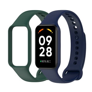 [�T���R�X] �V���I�~ Redmi Smart Band 2 �����o���h 2�Z�b�g Xiaomi Band 8 Active �����o���h ���v�x���g TPU �_�炩�� �V���R���� �����x���g �X�}�[�g�E �H�b�` �ւ��x���g �ʋC�� �h�� �h�� (�O���[