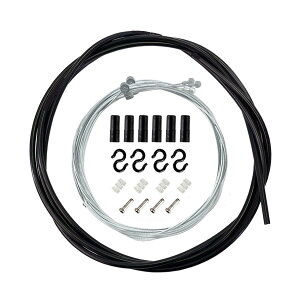 �u���[�L�P�[�u���Z�b�g ���]�ԃu���[�L���C���[ ���]�� �C���i�[ �A�E�^�[ ���C�������O �L�b�g ���]�ԃp�[�c �Z�b�g �X�e�����X�� (�u���b�N)