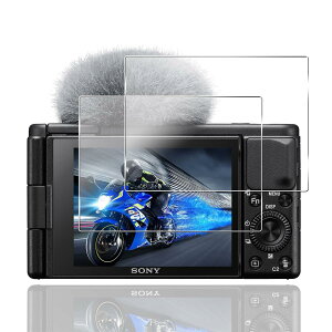 �y2���Z�b�g�z �Ή� SONY ZV1 II/ZV-1/ZV-1F/ZV-E10 �K���X�t�B���� �J���� SONY ZV1/ZVE10 �ی�t�B���� (2��) �y���{���f�ވ��Ɏq���z �p SONY ZV1 II/ZV-1/ZV-1F/ZV-E10 �t�B���� �����K���X�t�B���� �S�ʋz�� ��